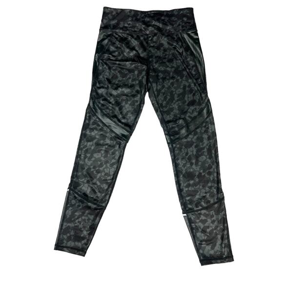 Souluxe Leggings Black Grey Printed Pull On Stretch Pants Youth Girl's 10 Years - Picture 12 of 13